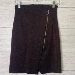 🌈 brenna sparkly pencil skirt size m